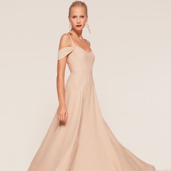 Reformation Poppy 0P NWT Champagne - Picture 1 of 5